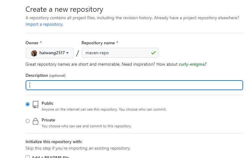 createMavenRepo
